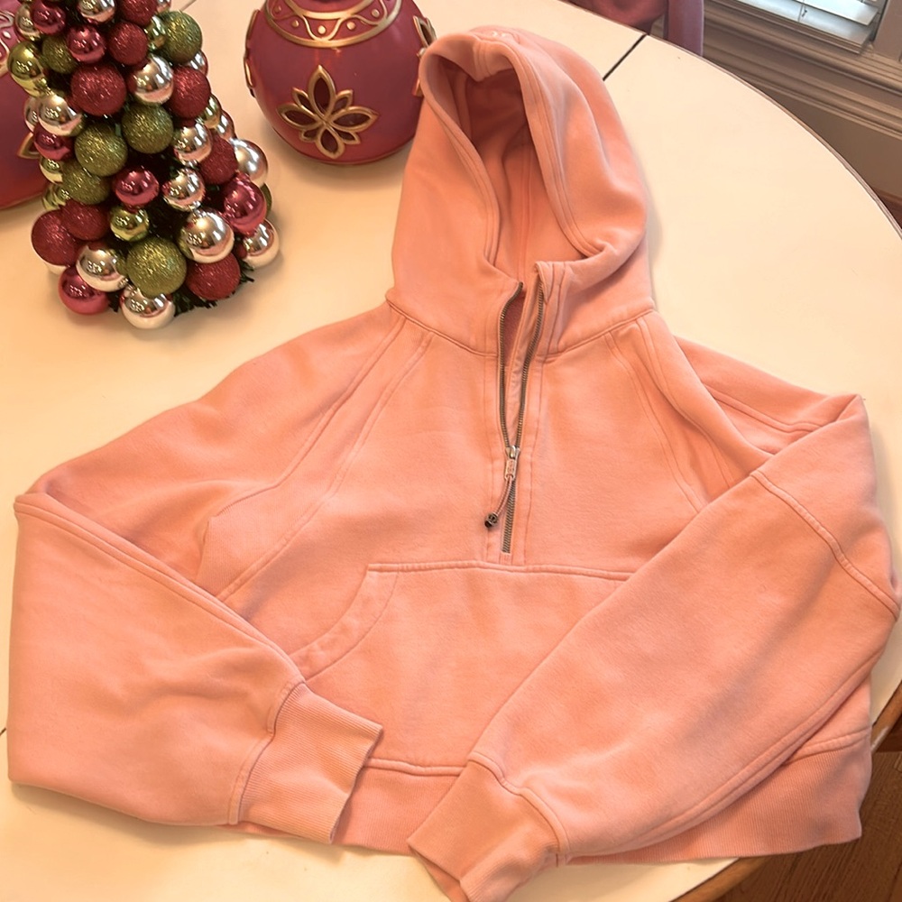 Dew Pink scuba (hoodie) XS/S EUC